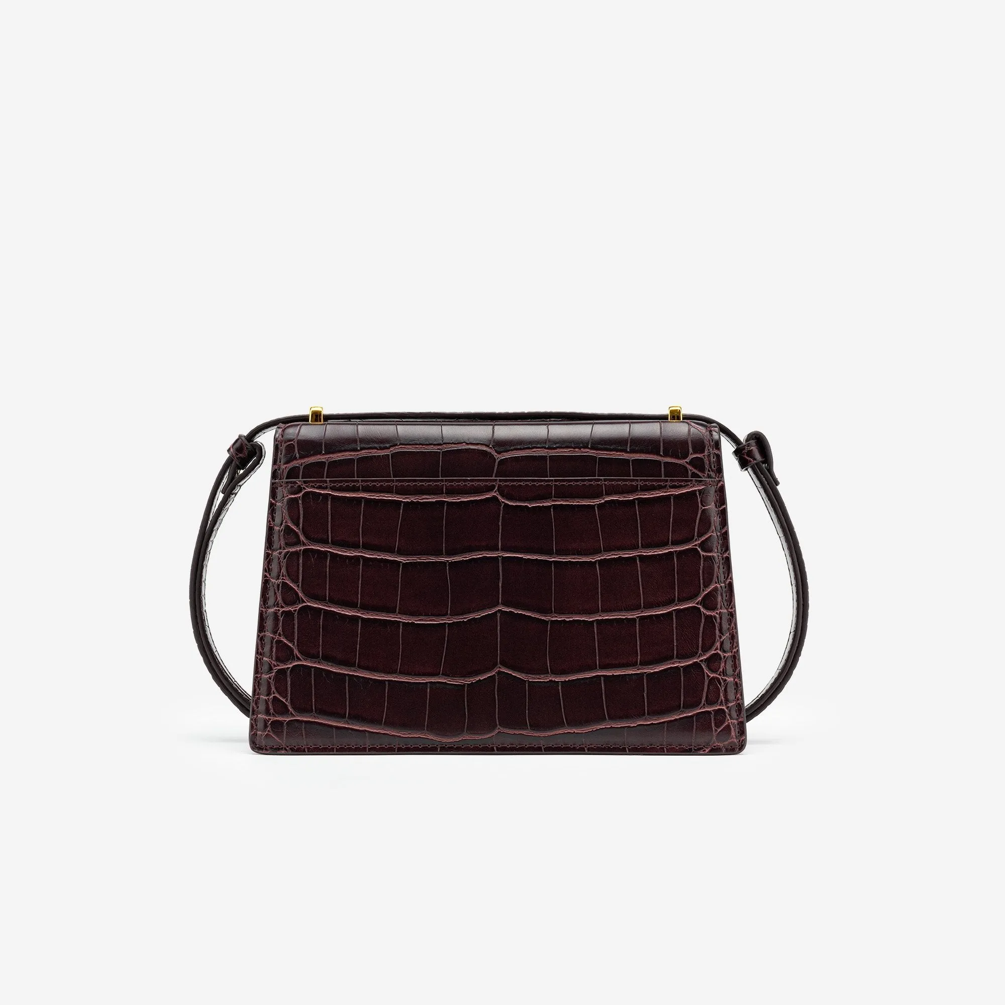 Lilian Bag - Brown Croc