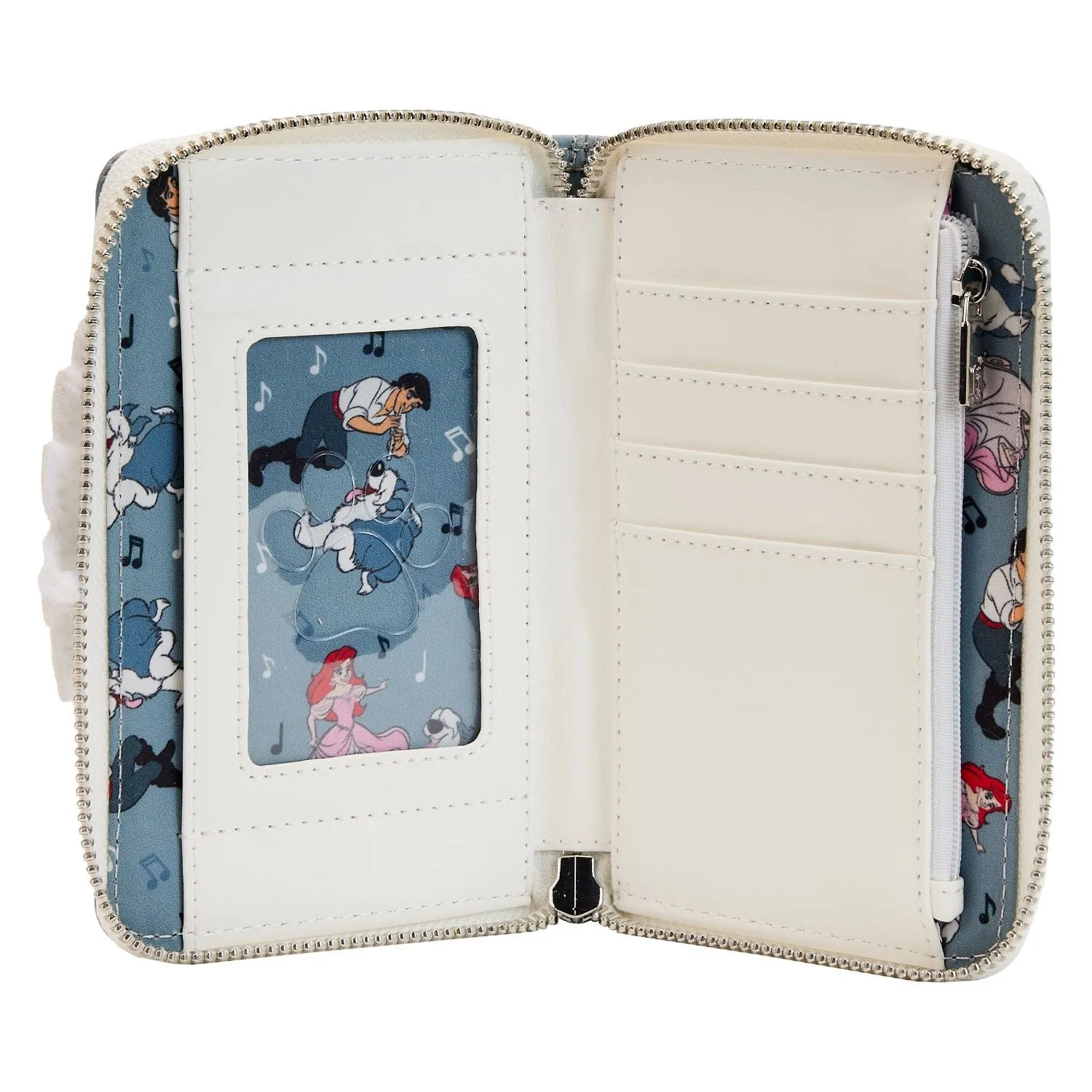 Loungefly Disney Little Mermaid Max Cosplay Zip Around Wallet