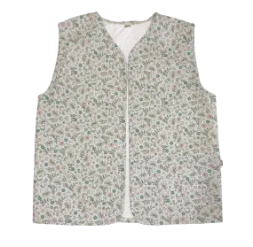 MAMA & MINI - Mama Quilt Gilet Gracefull Flower Sage