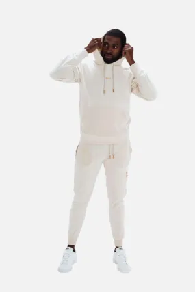 Men's Peach Velour Tracksuit Set