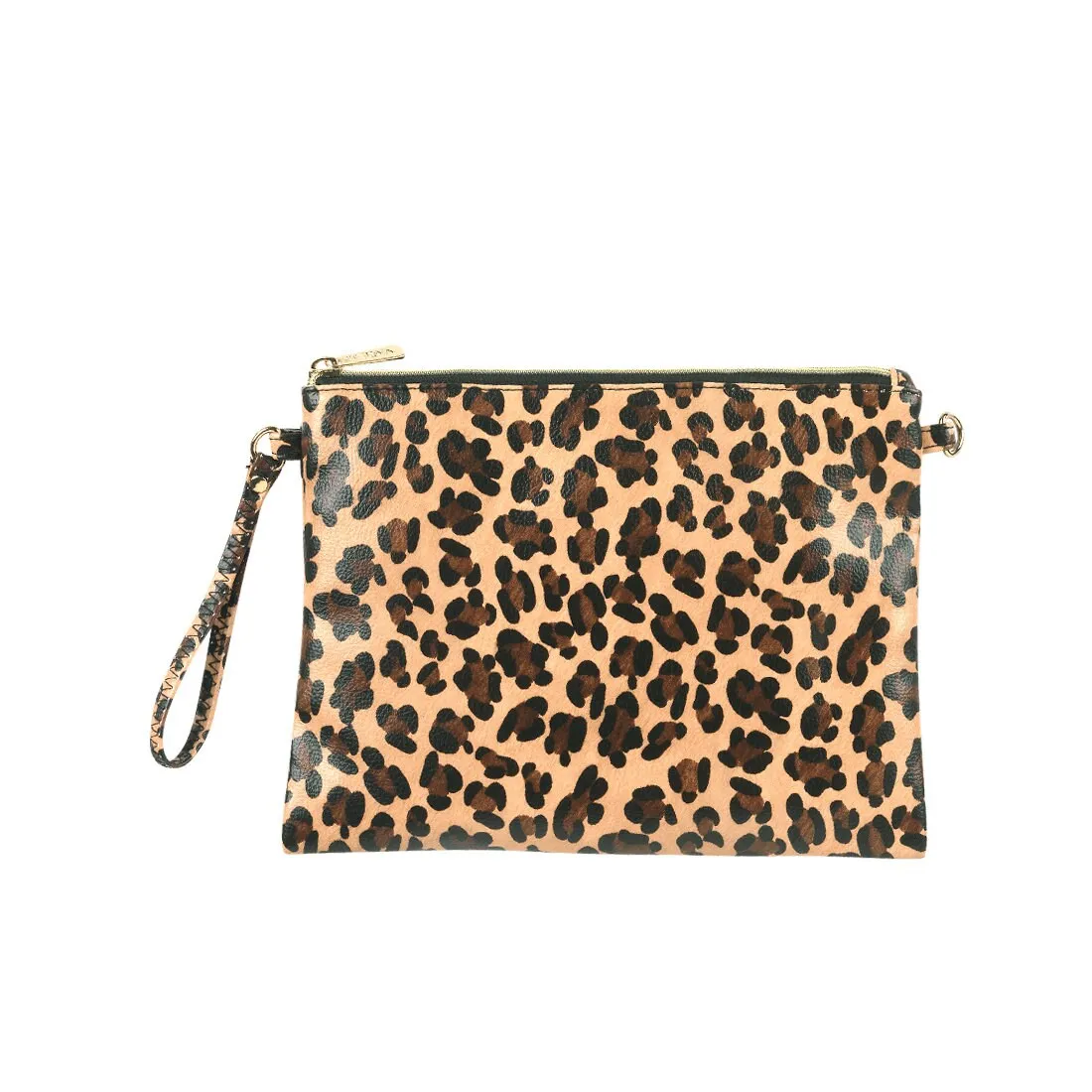 Monogrammed Leopard Purse