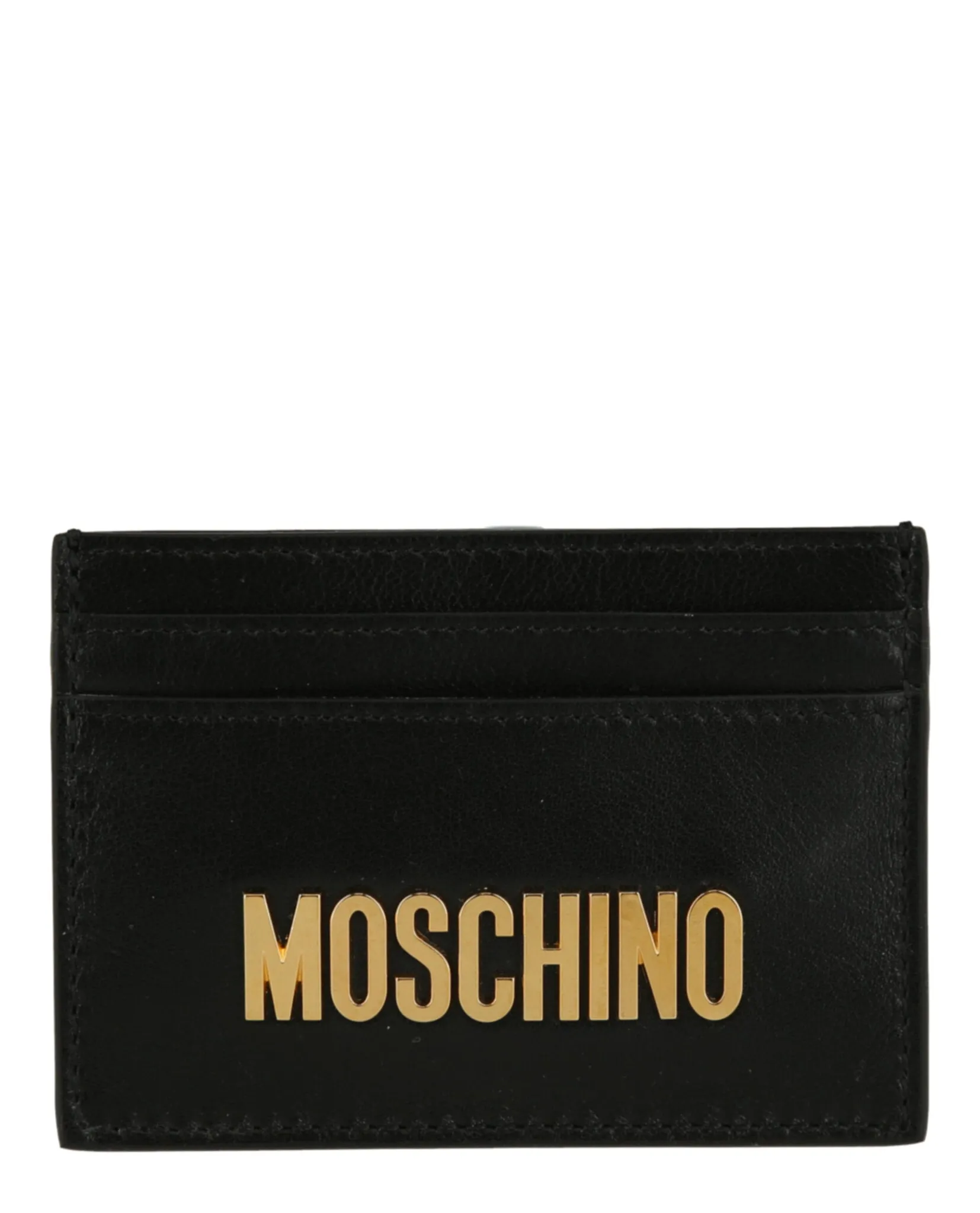 Moschino Logo Lettering Card Holder