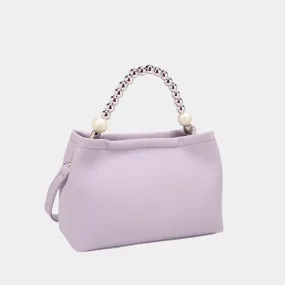 Nova Beads Handle Satchel Bag