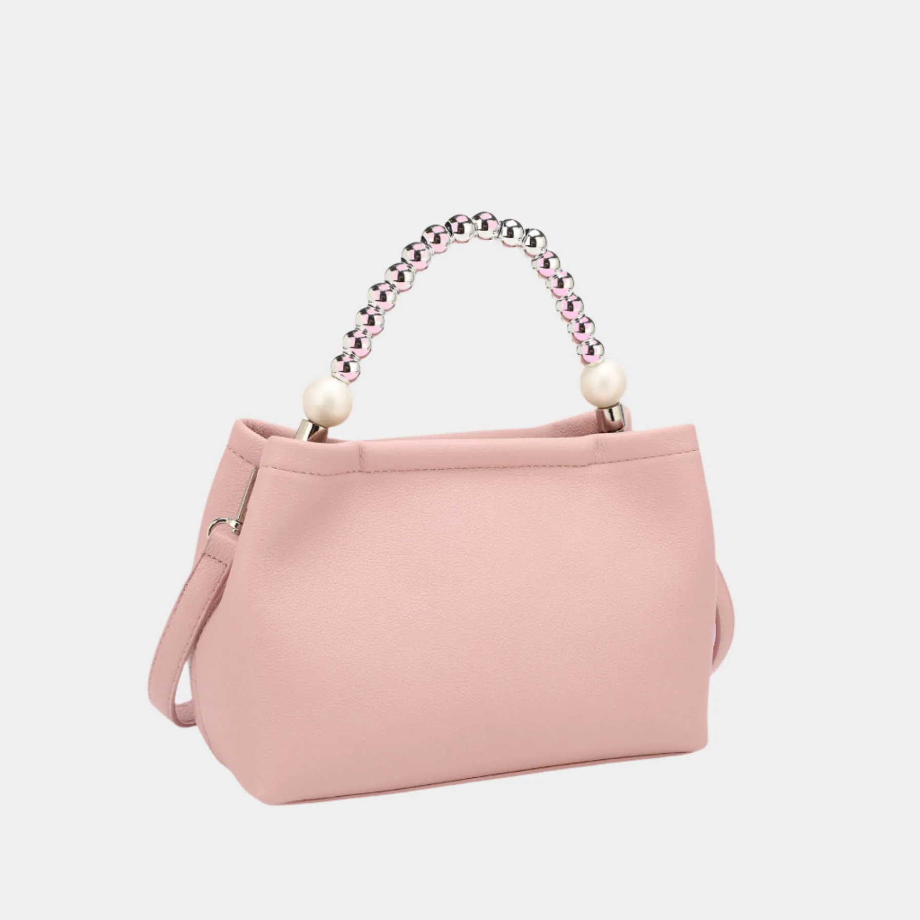 Nova Beads Handle Satchel Bag