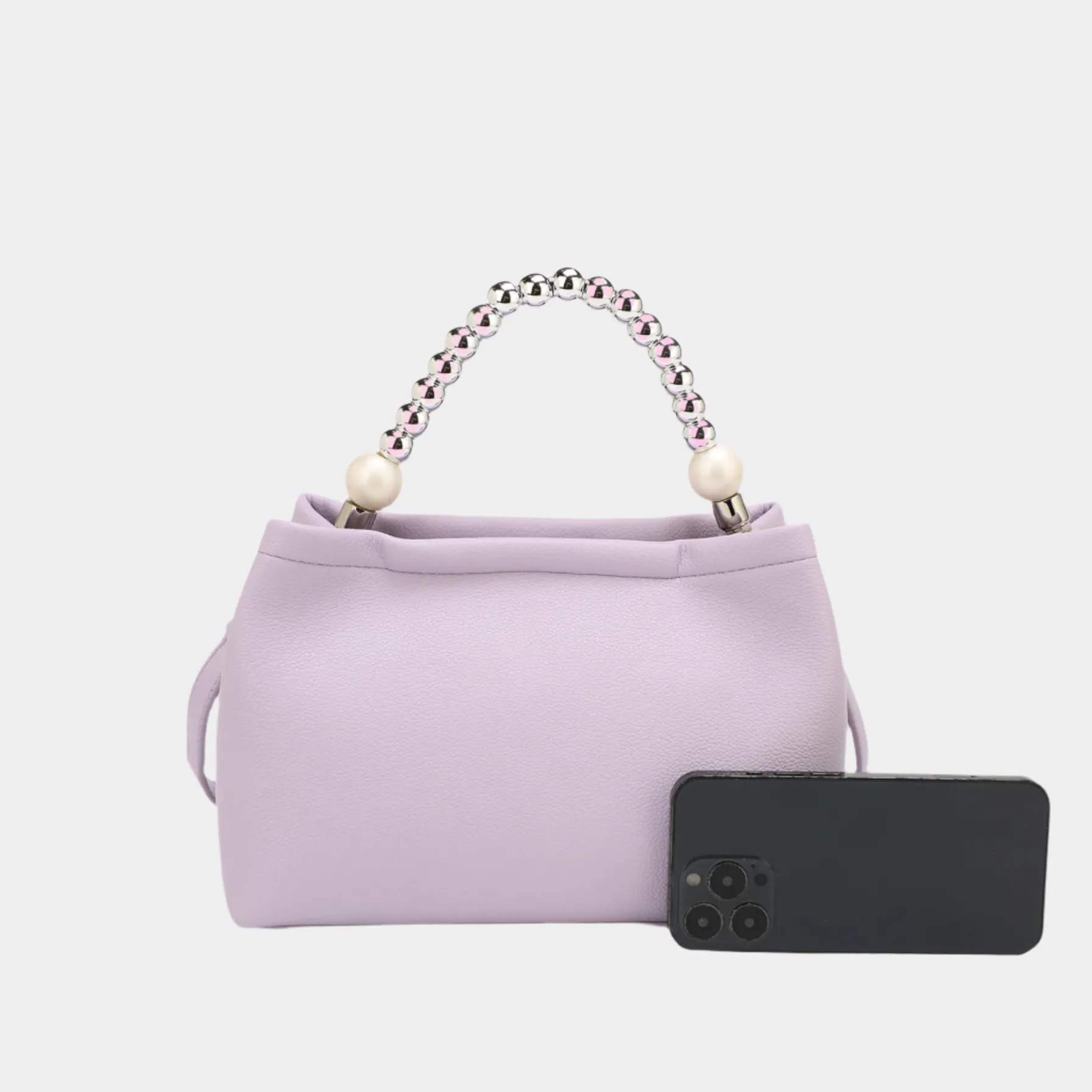Nova Beads Handle Satchel Bag