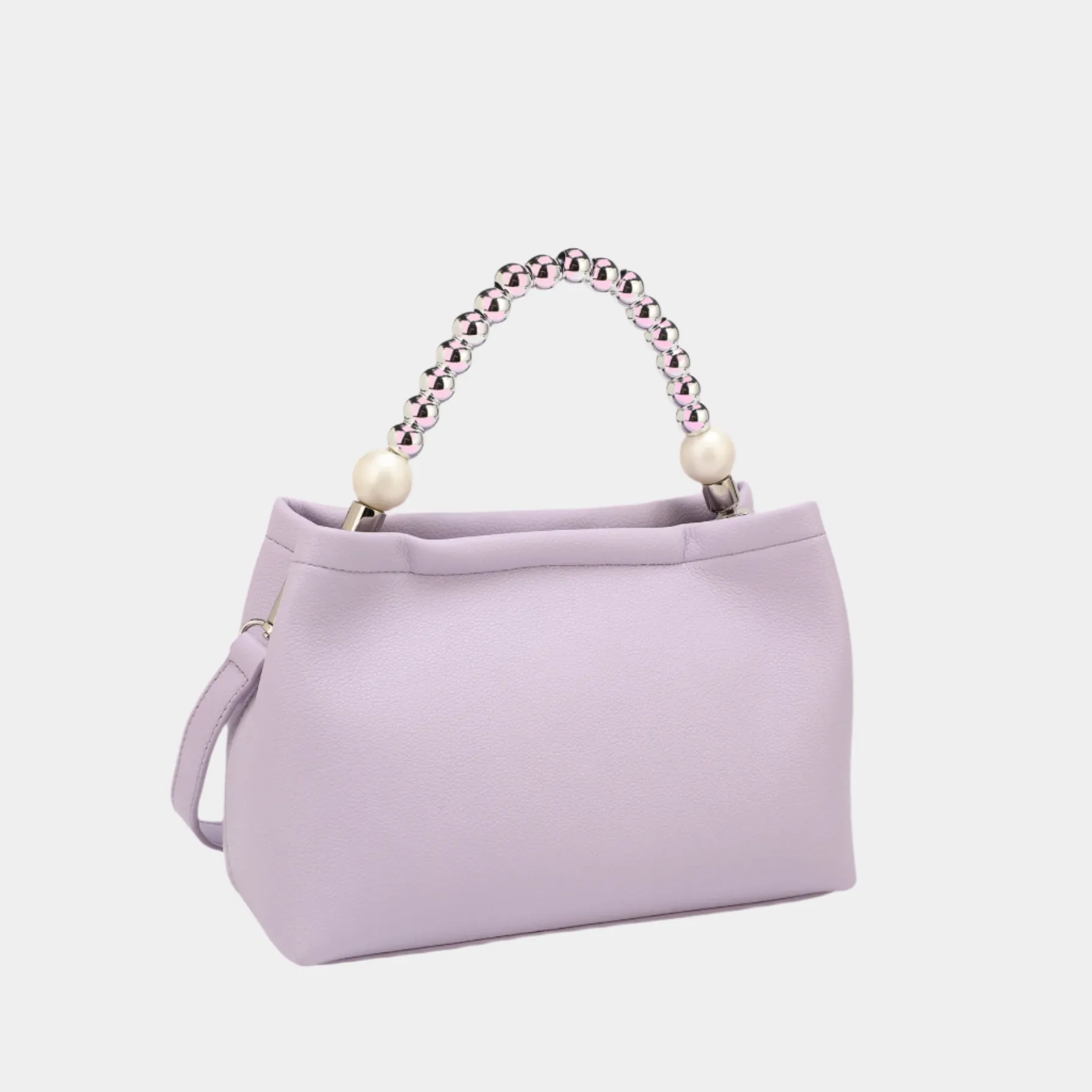 Nova Beads Handle Satchel Bag