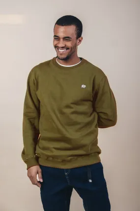 Organic Essential Sweater Fir Green