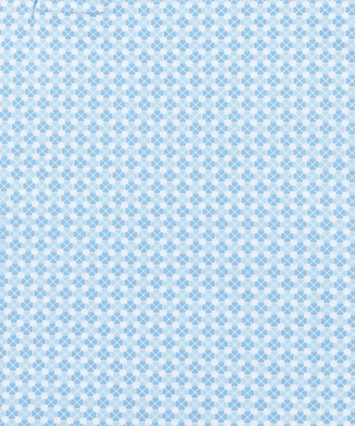 Performance Clover Gingham Print Polo
