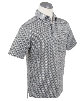 Performance Clover Gingham Print Polo