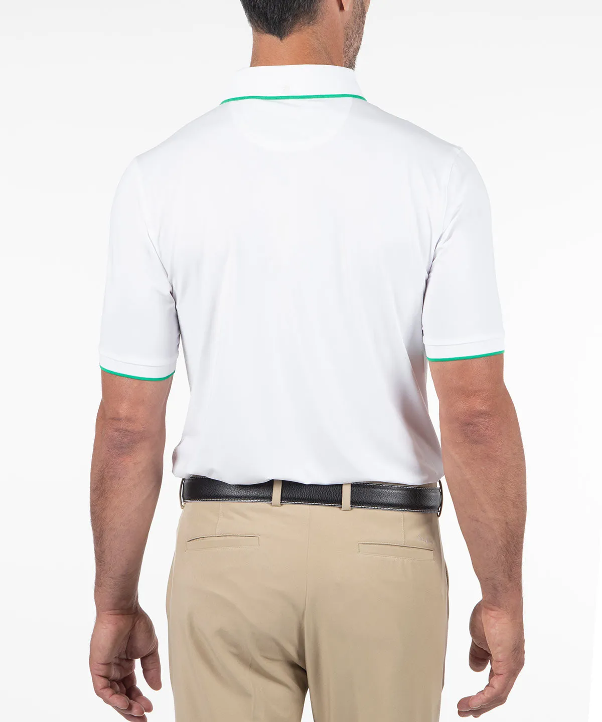 Performance Polo with Contrast Tipping