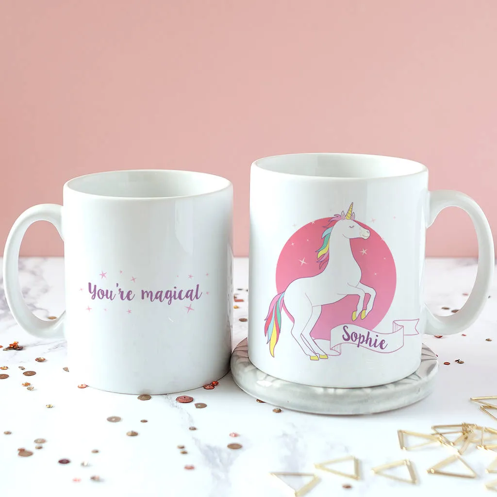 Personalised 'You're Magical' Unicorn Mug