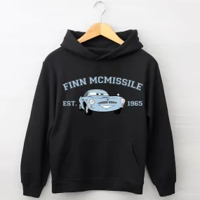 Personalized Disney Cars Fin McMissile Adult Hoodie