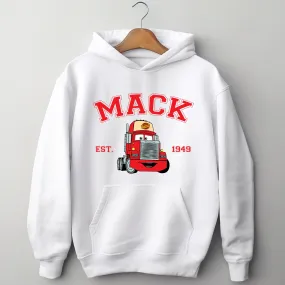 Personalized Disney Cars Mack Adult Hoodie