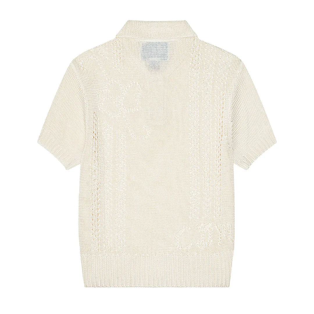 Pointelle Polo