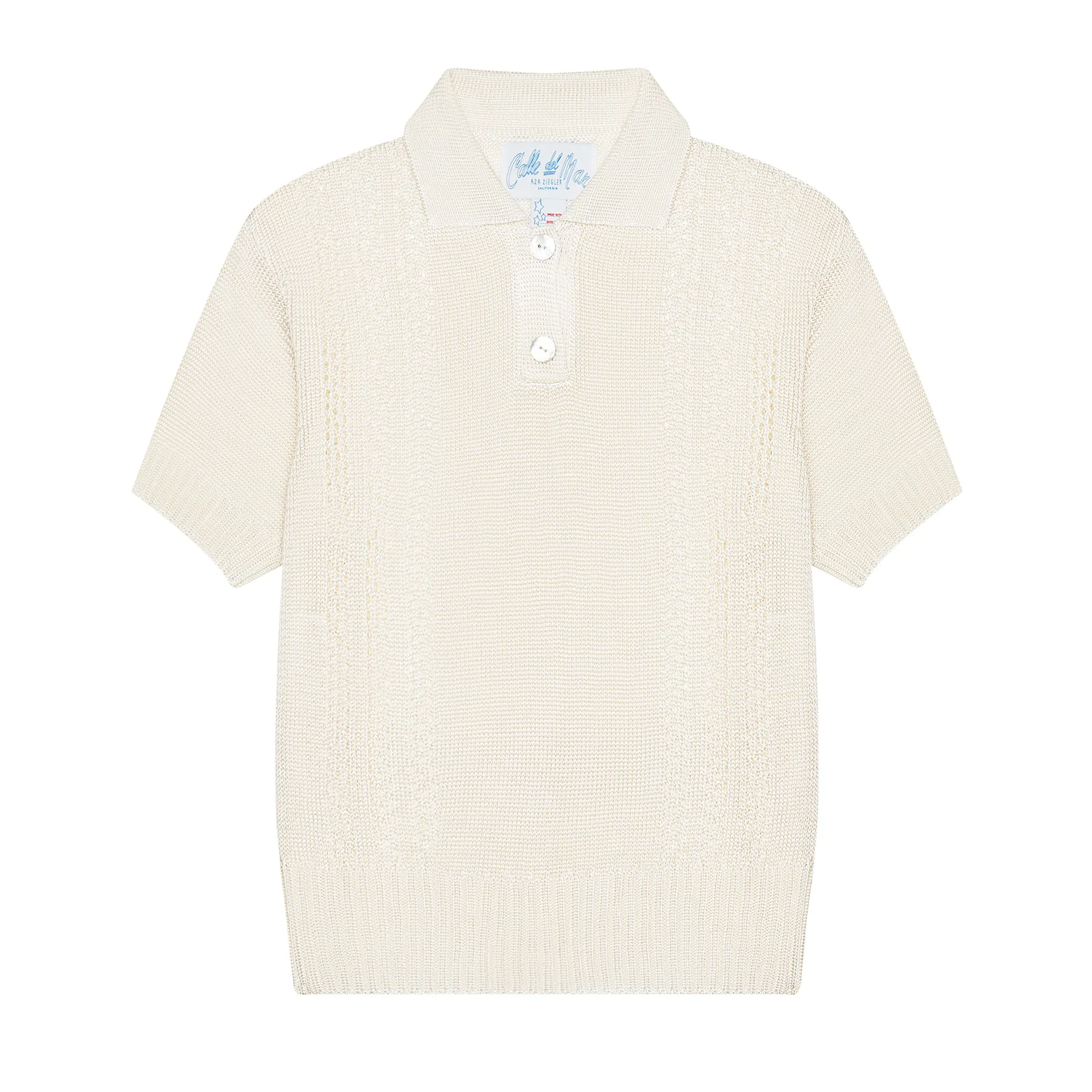 Pointelle Polo