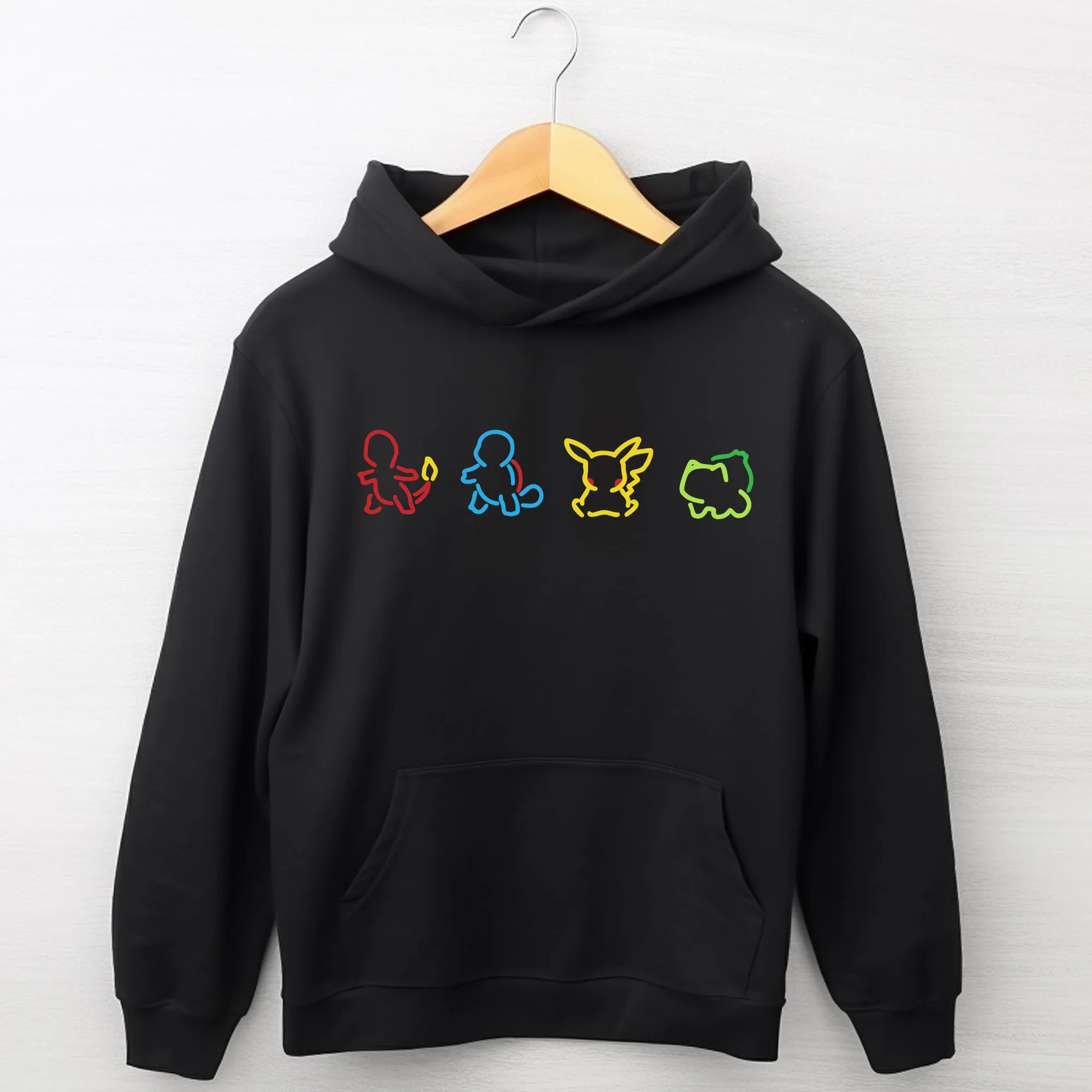 Pokemon Silhouette Adult Hoodie