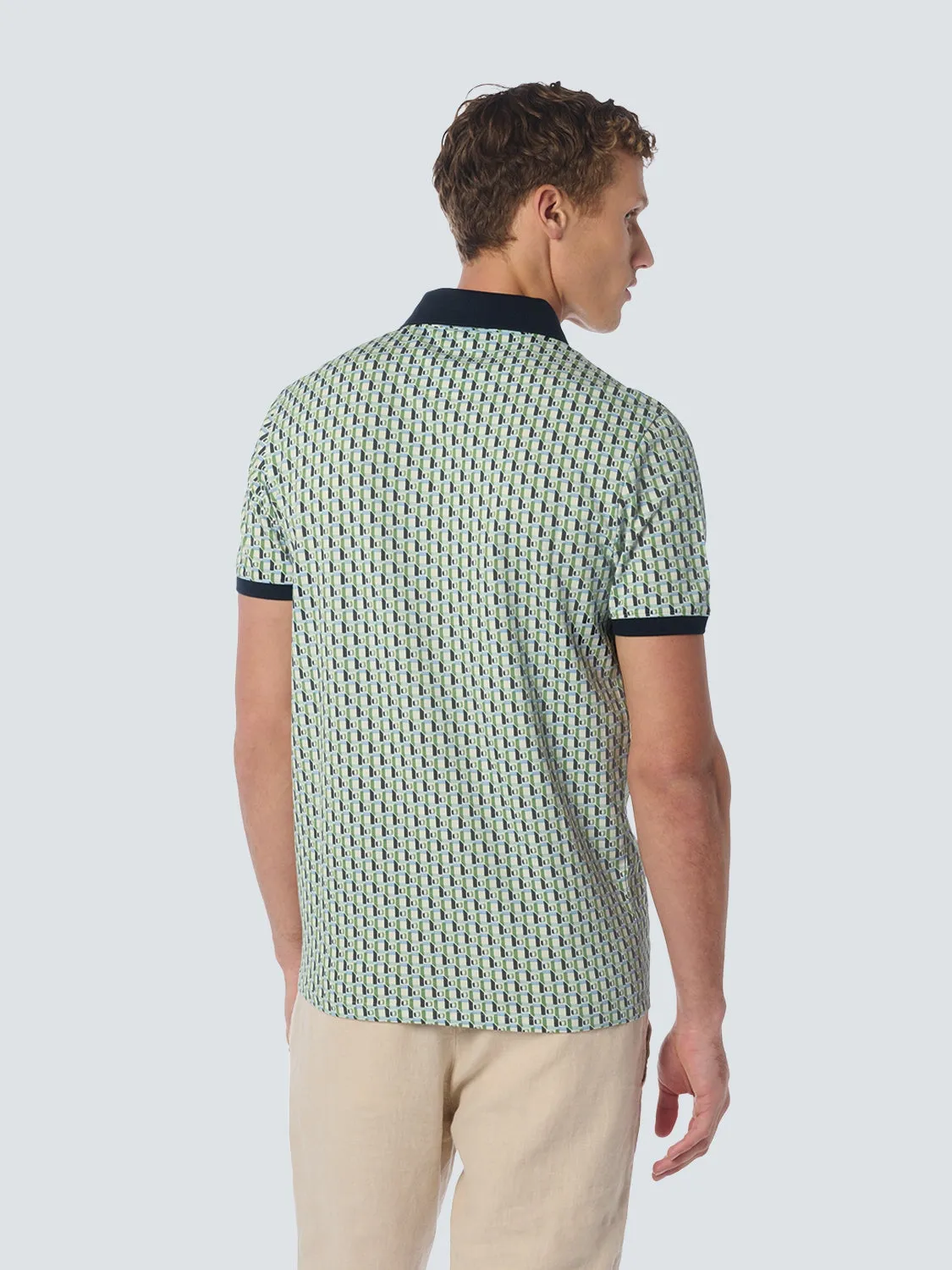 Polo Allover Printed Stretch | Green