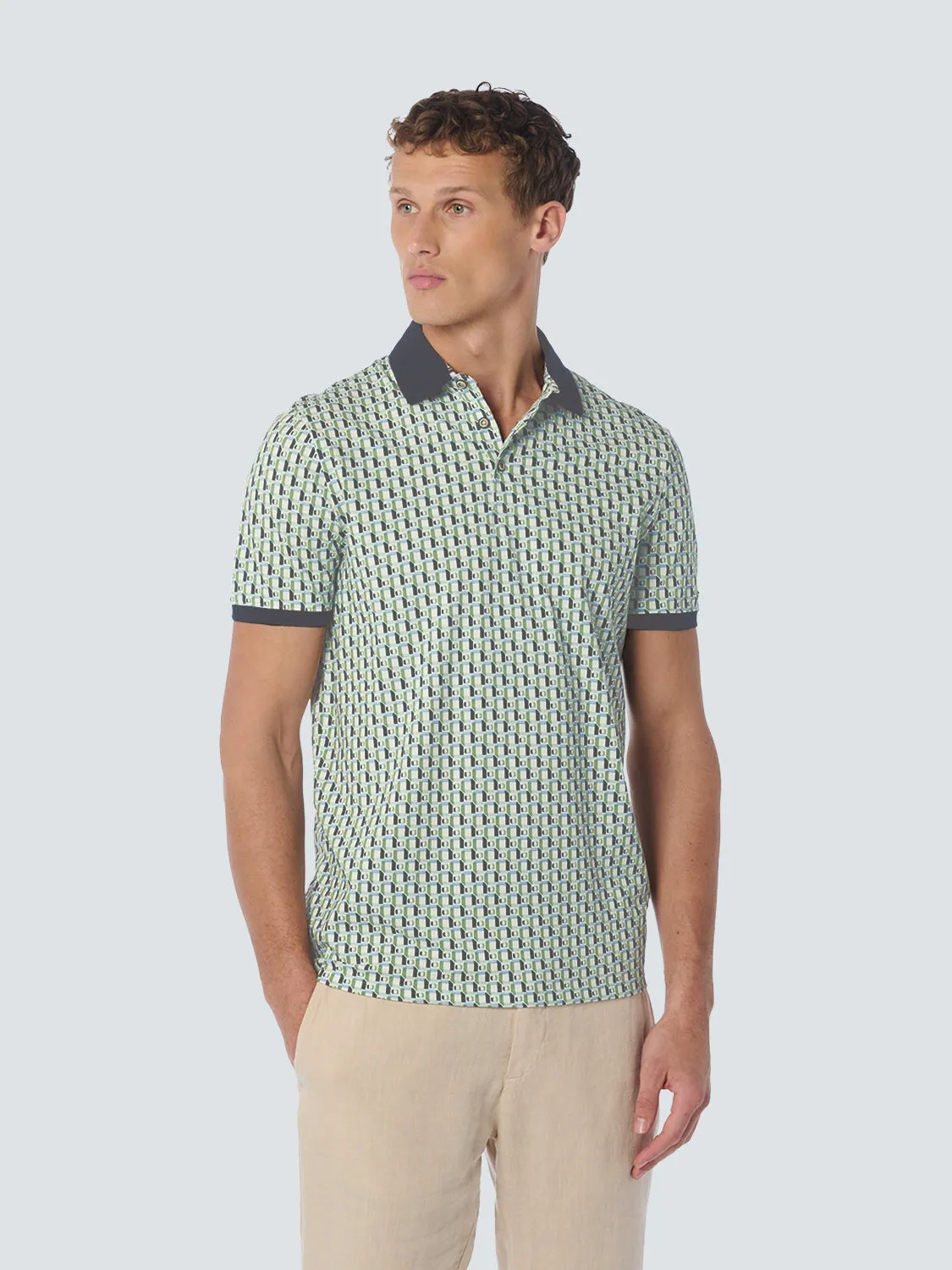 Polo Allover Printed Stretch | Green