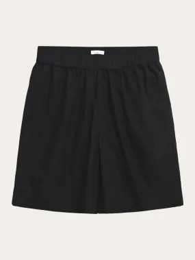 Poplin bermuda shorts - Black Jet