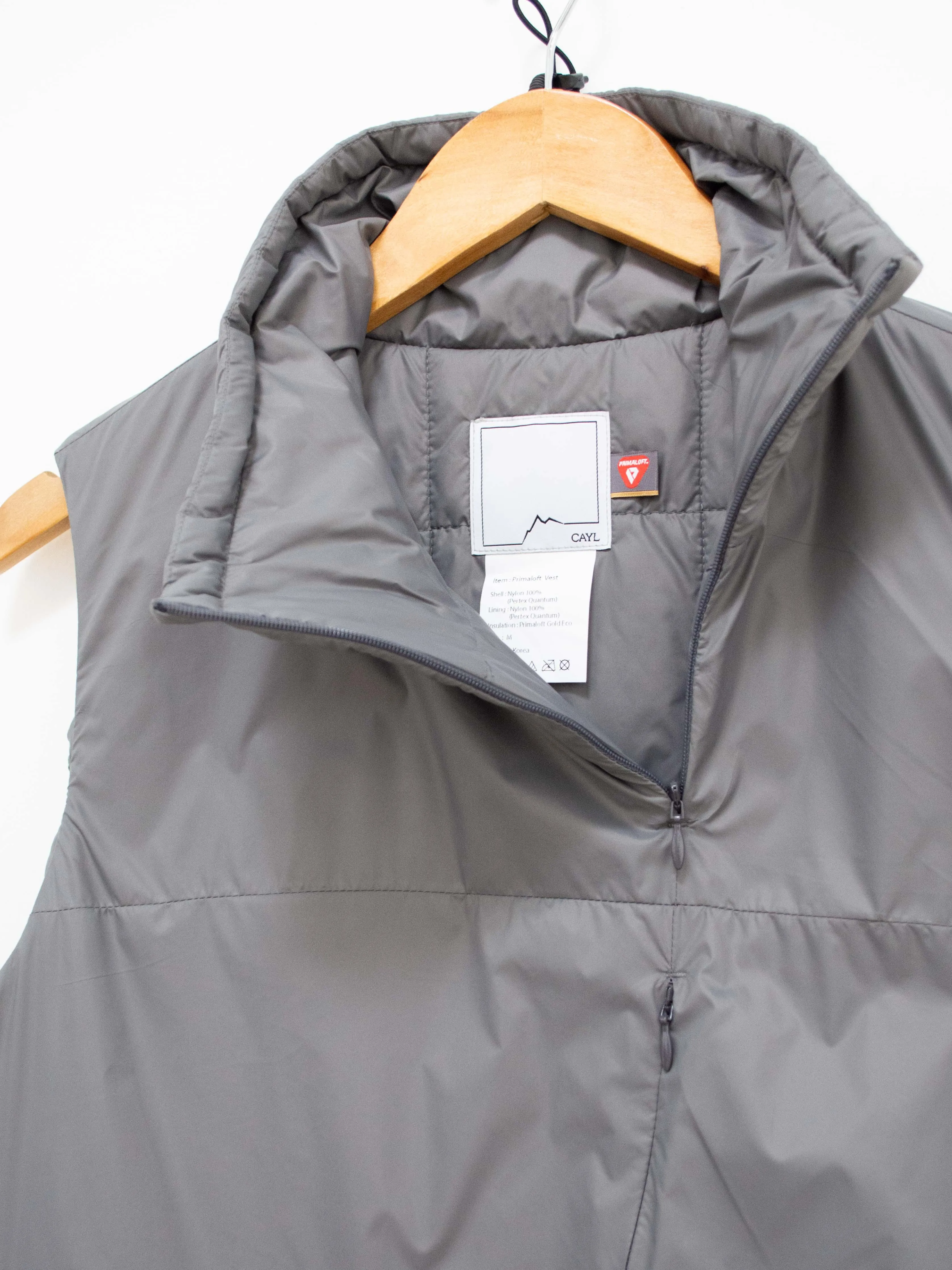 Primaloft Vest - Gray