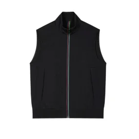PS Paul Smith Sports Stripe Gilet 79 BLACK