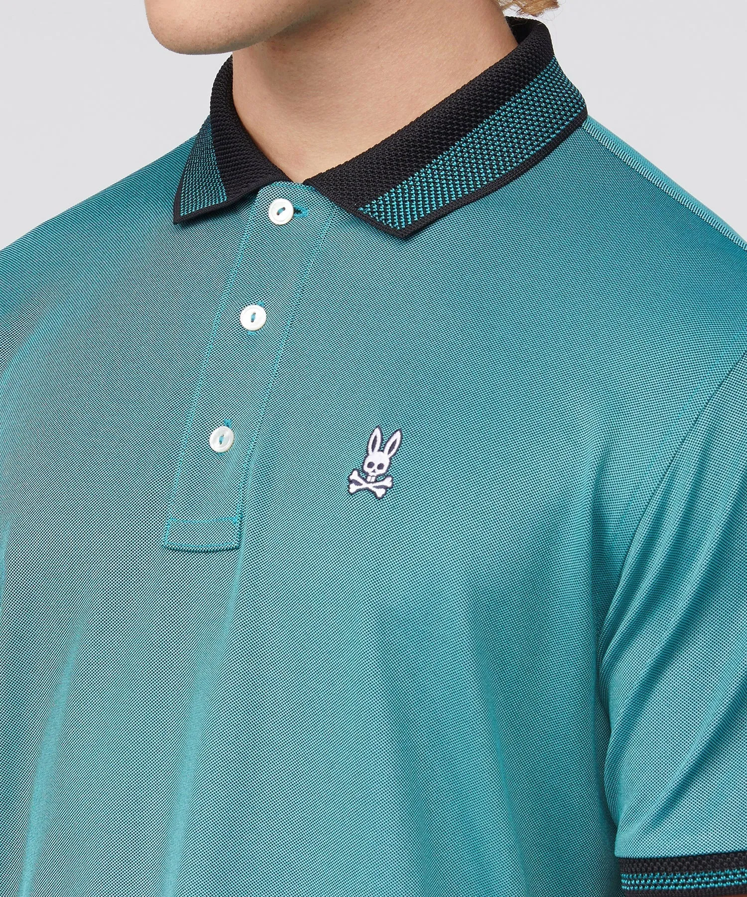 Psycho Bunny Tyron Sports Polo - Black