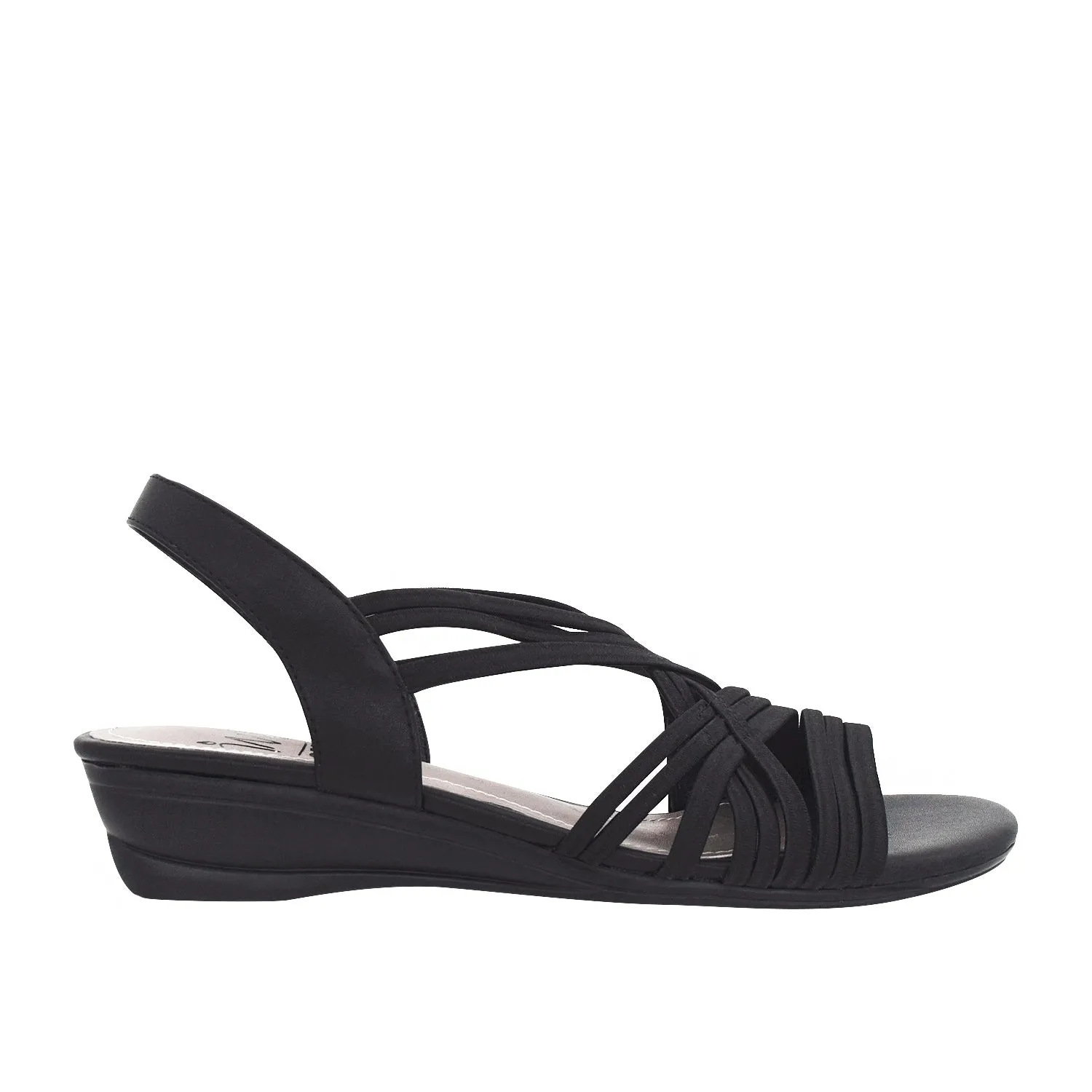 Ressie Wide Width Stretch Elastic Sandal