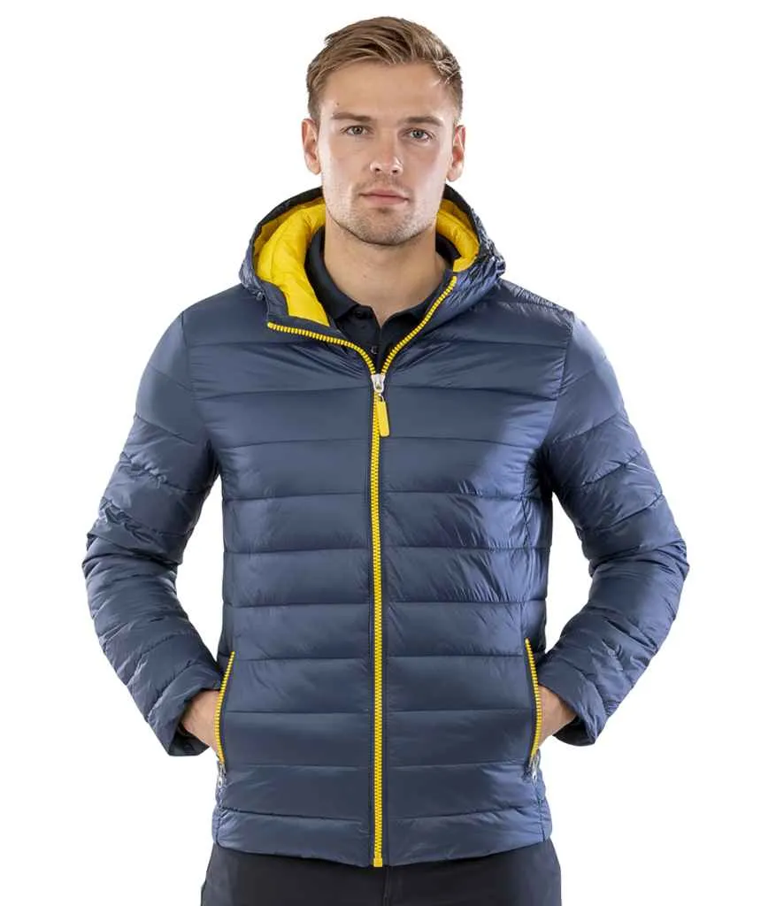 Result Urban Snow Bird Padded Jacket | Navy/Yellow
