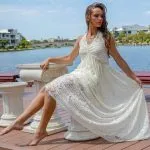 Rosie Swirl Lace Dress
