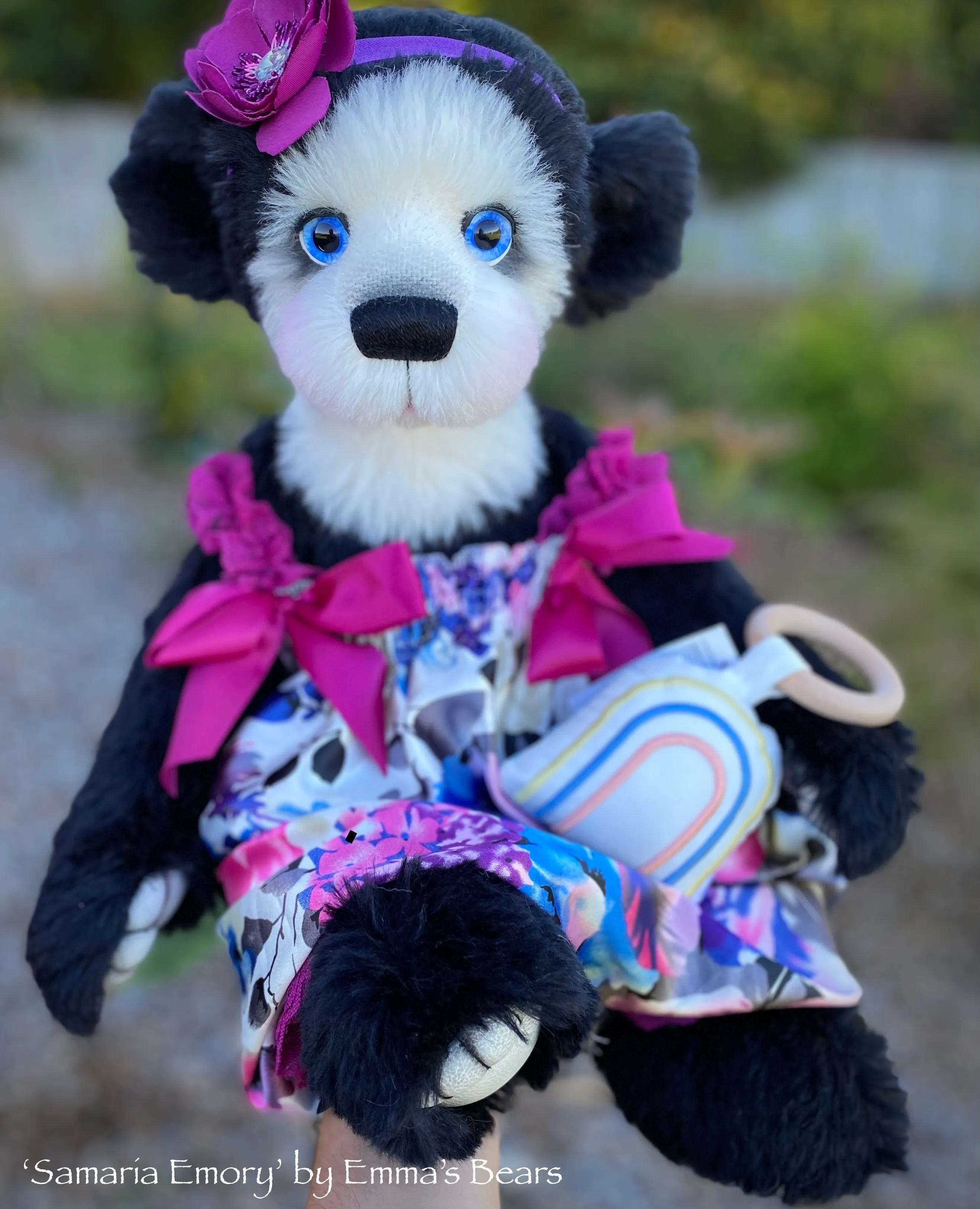 Samaria Emory - 21" Alpaca and Mohair Toddler Artist Bear by Emma's Bears - OOAK
