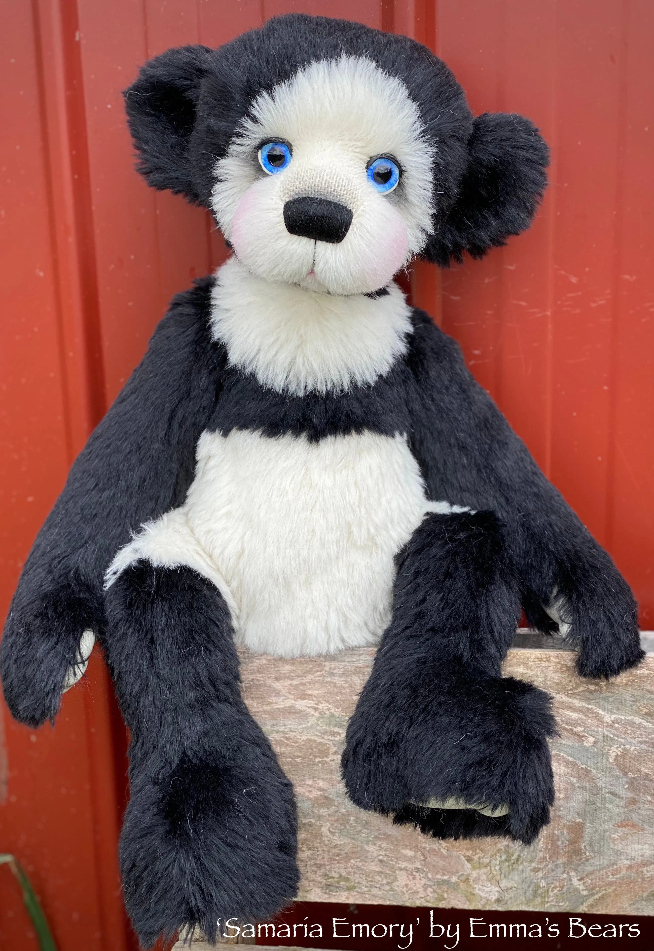 Samaria Emory - 21" Alpaca and Mohair Toddler Artist Bear by Emma's Bears - OOAK