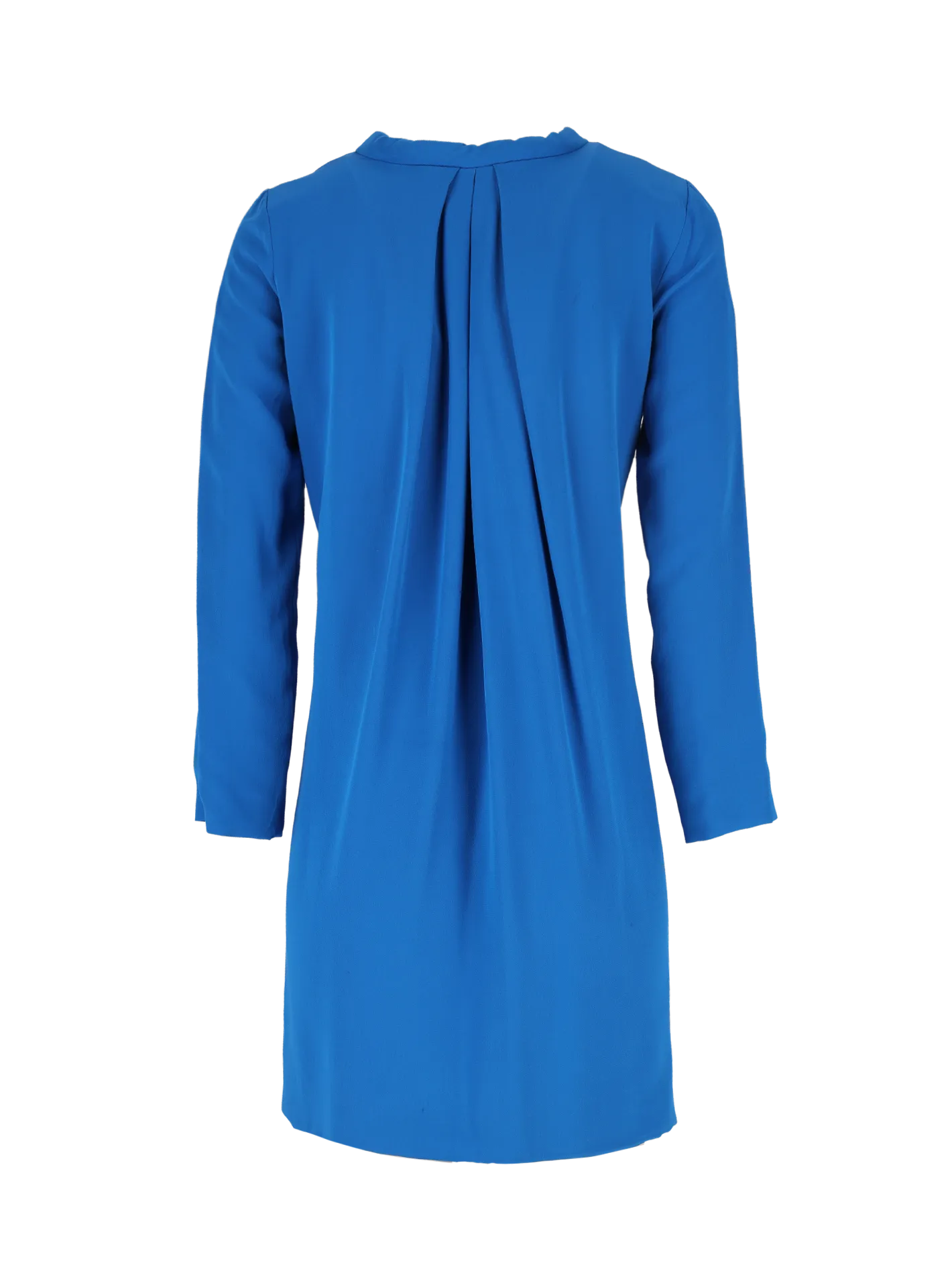 silk long-sleeve dress