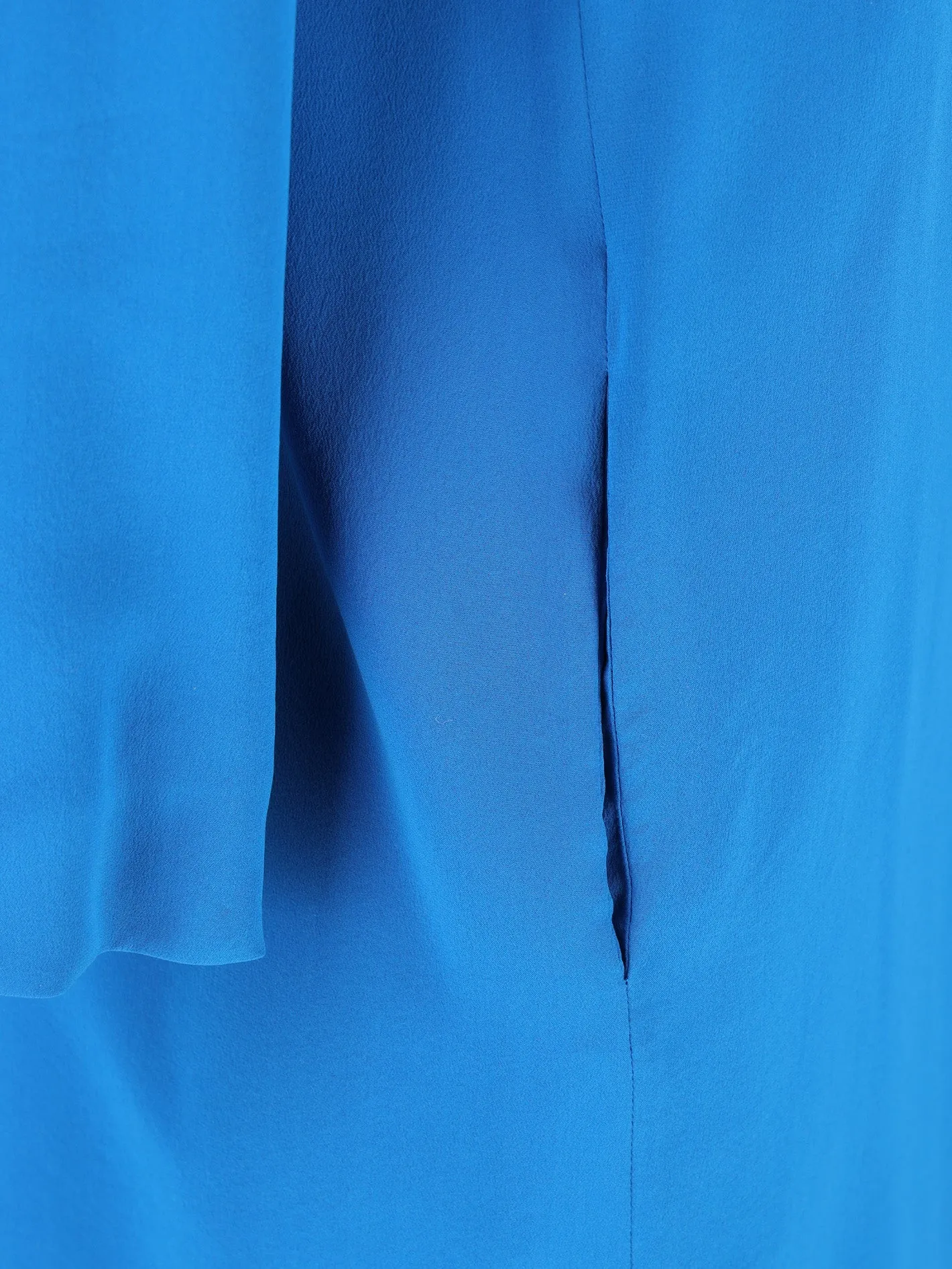 silk long-sleeve dress