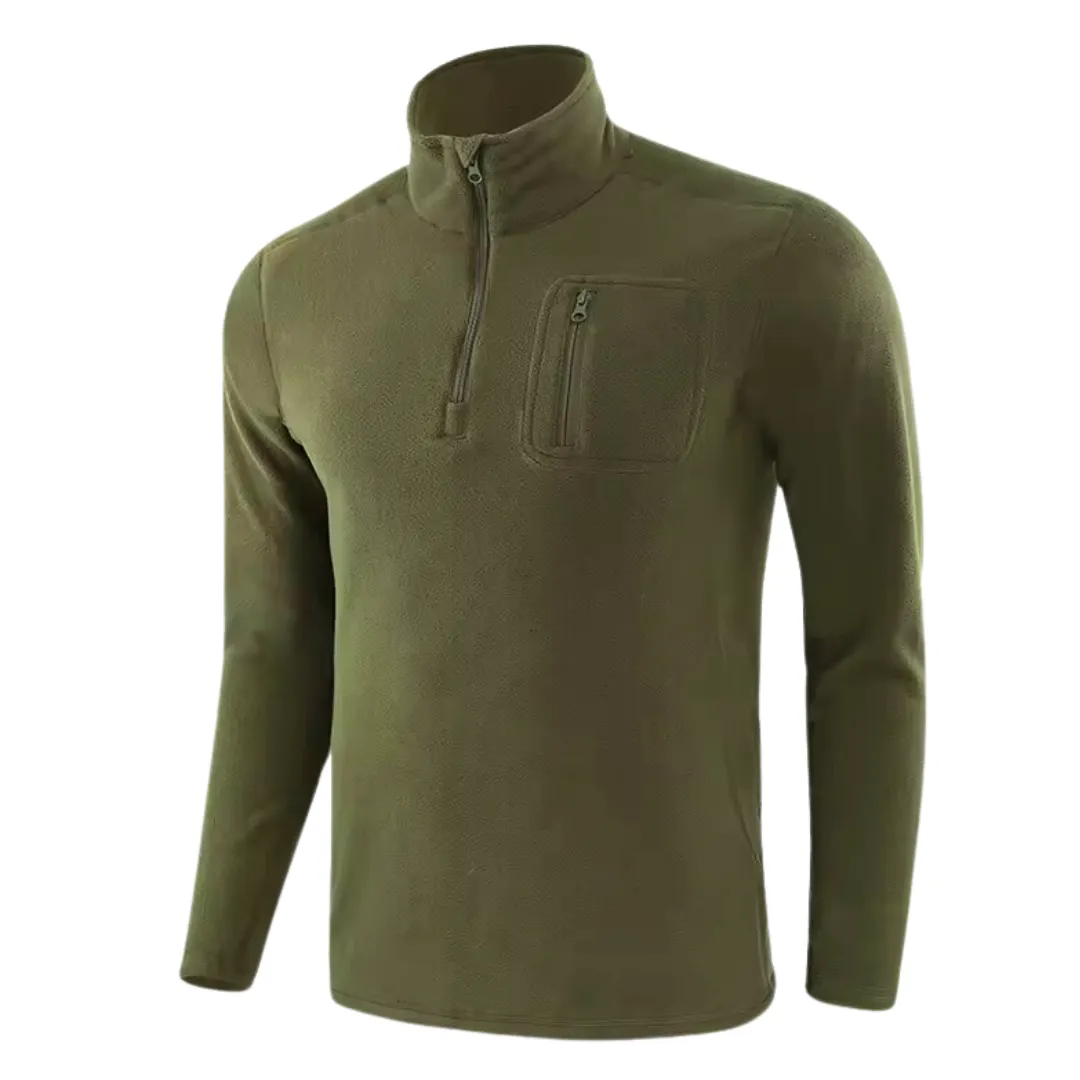 Tactical Quarter-Zip Fleece Pull-Over
