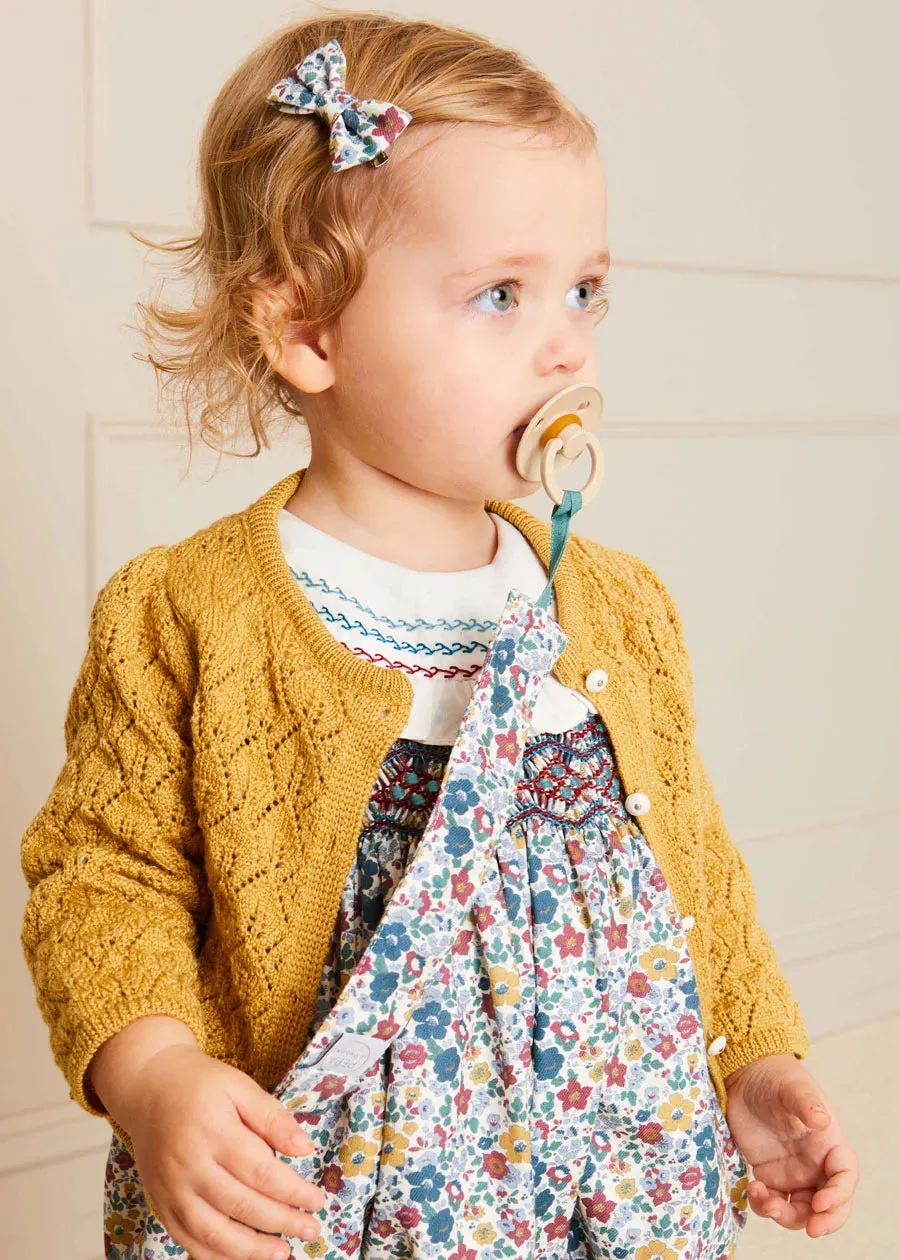 The Emilia Romper Baby Girl Look
