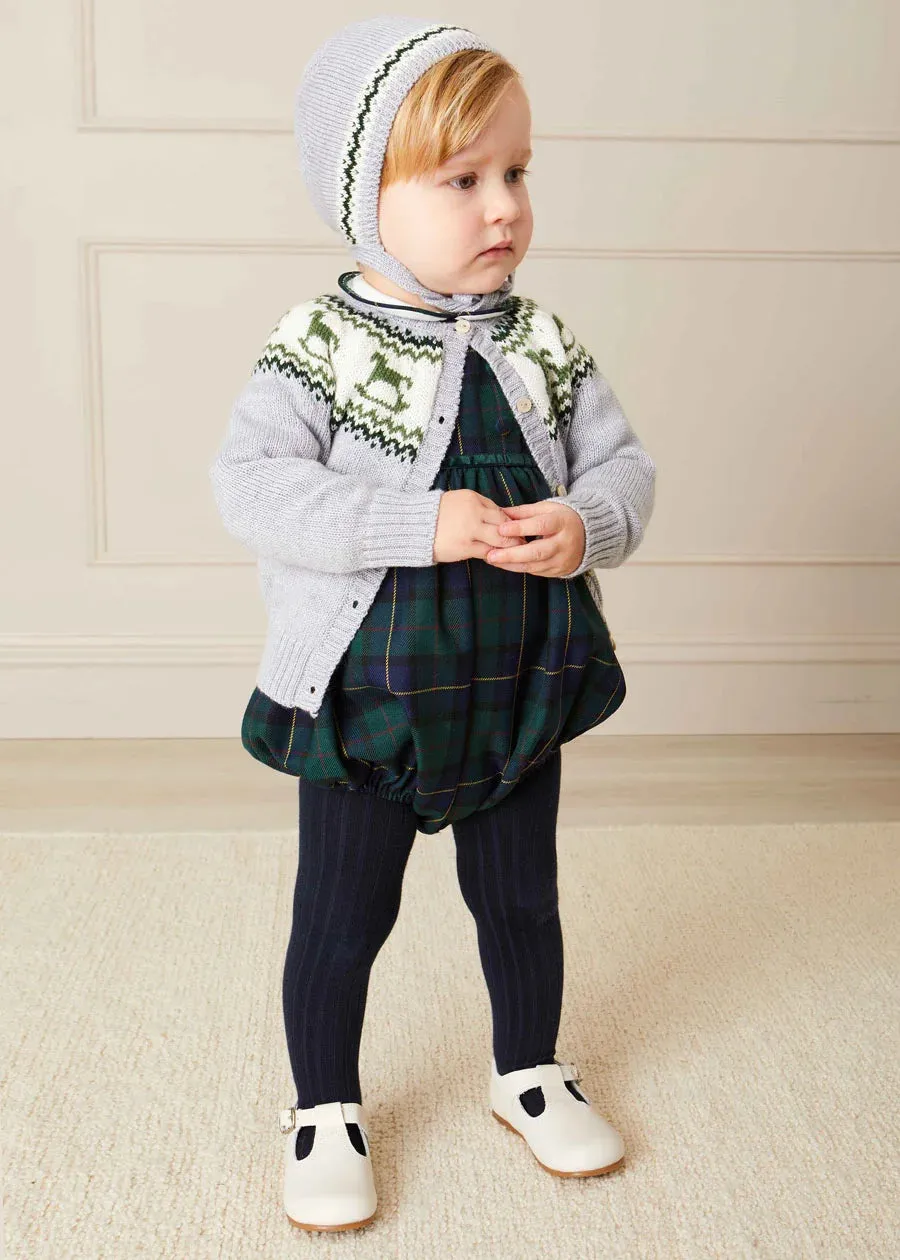 The Windsor Tartan Romper Baby Boy Look