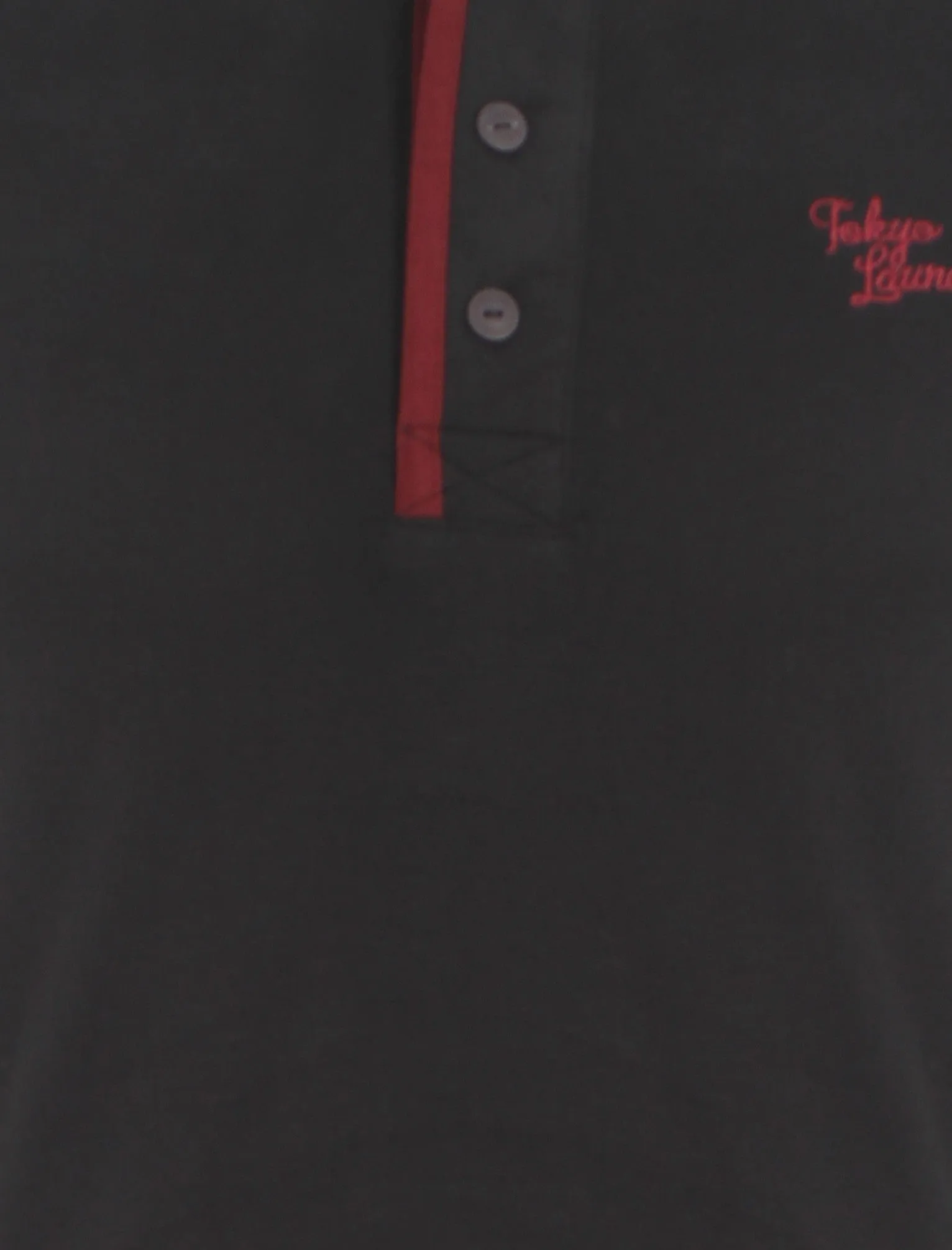 Tokyo Laundry Eskimo Cove black henley top