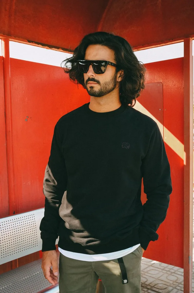 Trendsplant Organic Essential Sweater Black