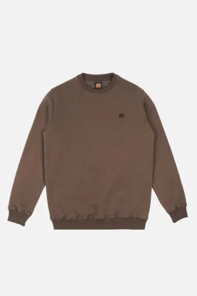 Trendsplant Organic Essential Sweater Cocoa Brown