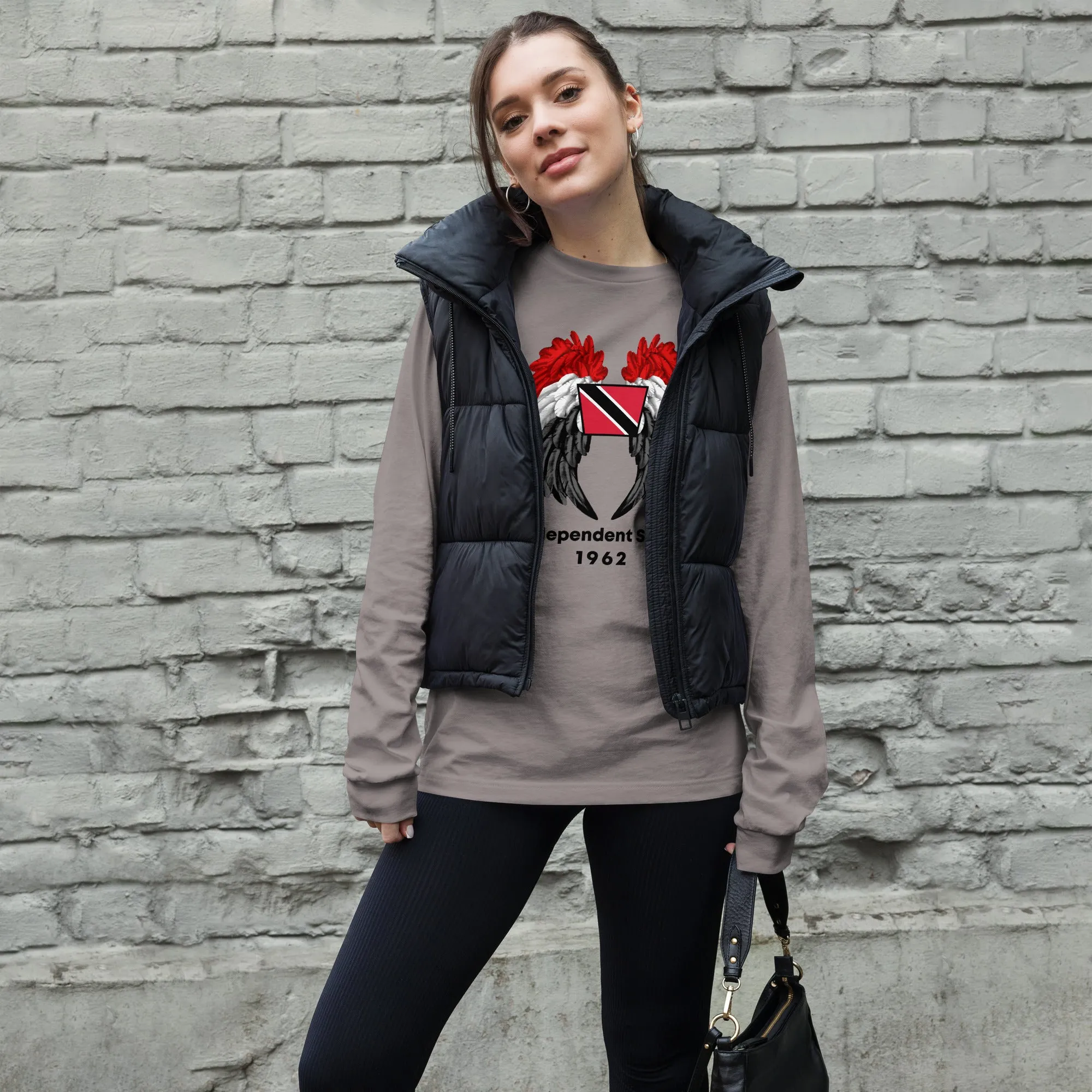 Trinidad Flag Long Sleeve Tee - Unisex