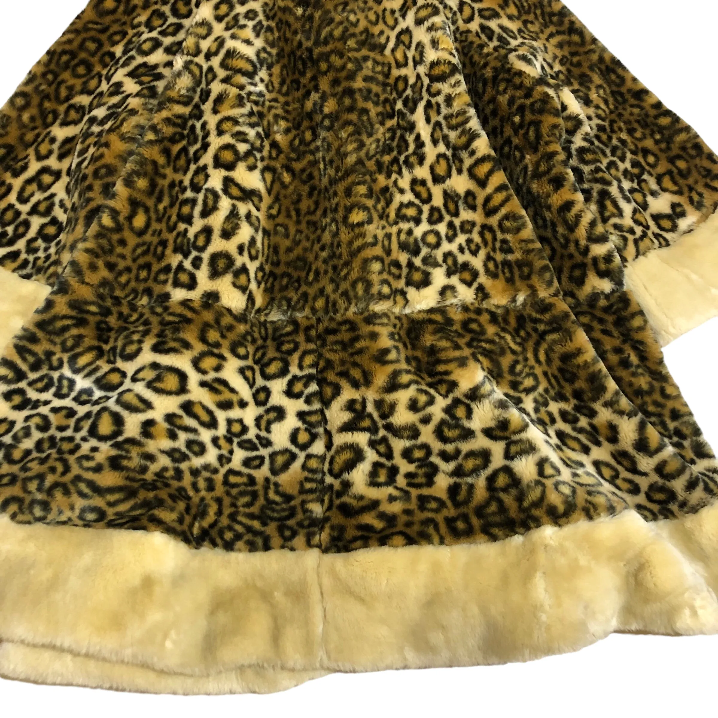 Vintage Leopard Fur Coat