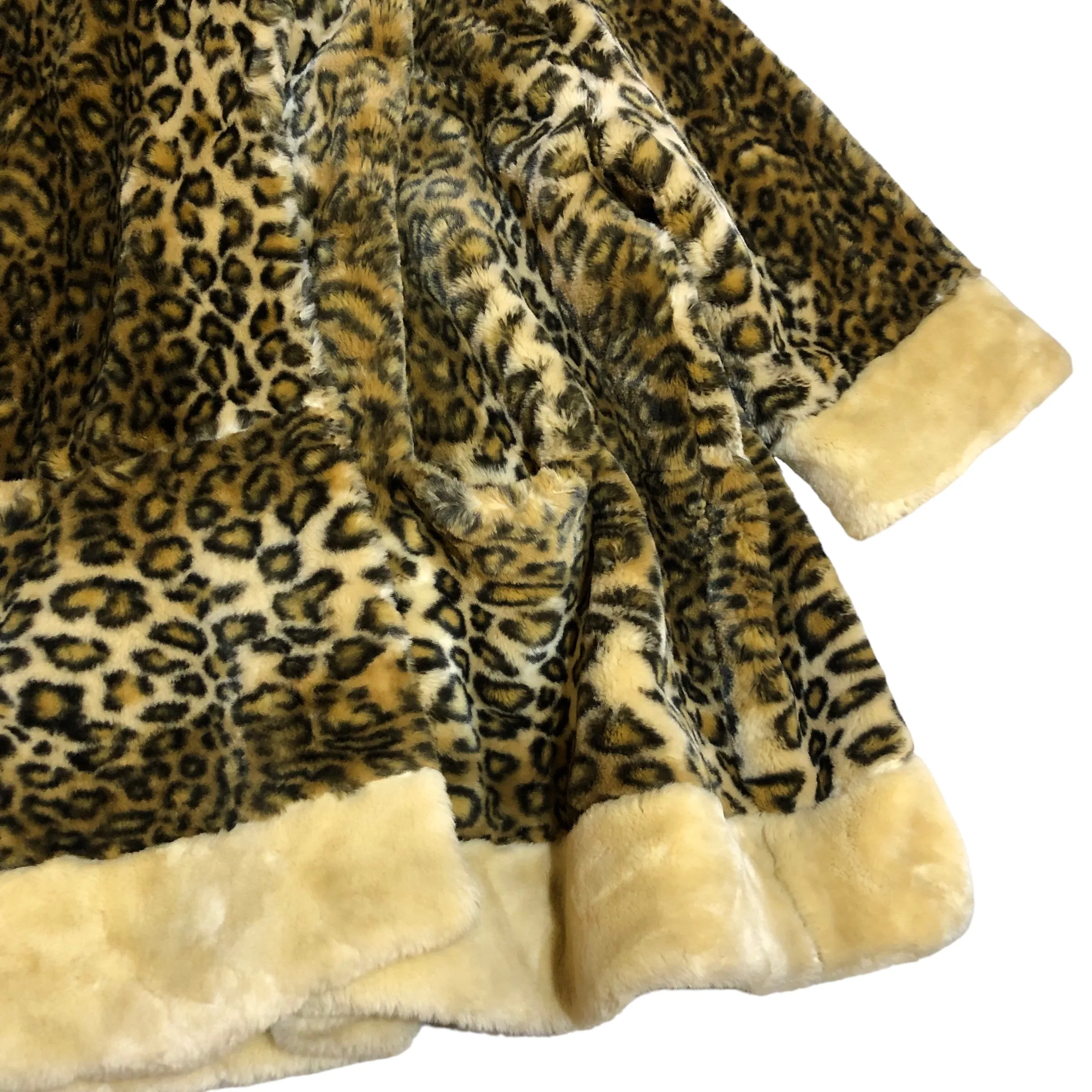 Vintage Leopard Fur Coat