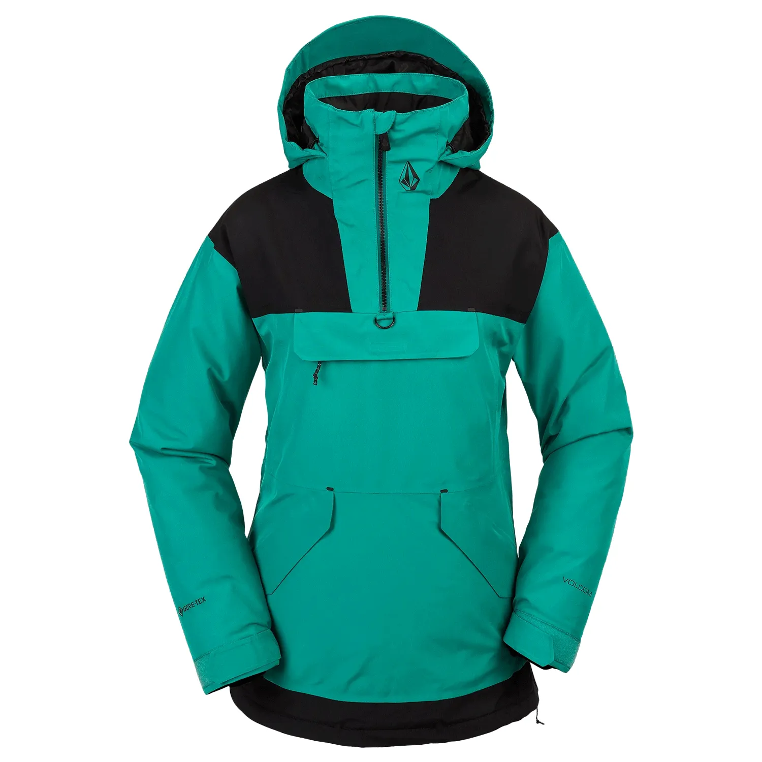 Volcom Women's Fern Insulated Gore-tex Pullover Jacket 2024 Vibrant Green