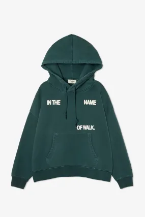 WALK EMERALD BOXY HOODIE