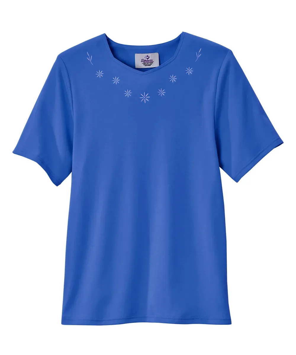 Women’s Open-Back Adaptive Diamond T-Shirt