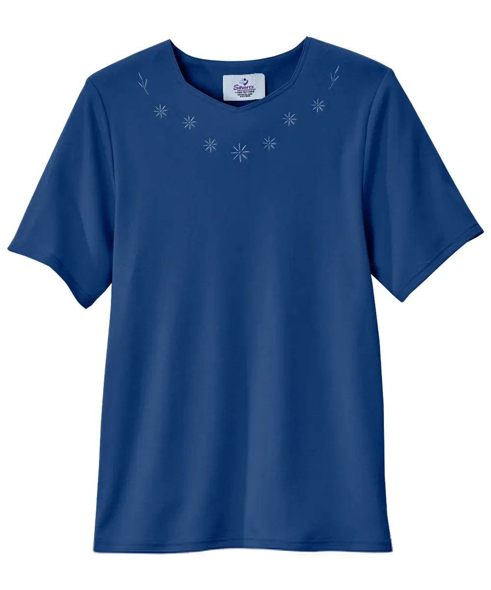 Women’s Open-Back Adaptive Diamond T-Shirt