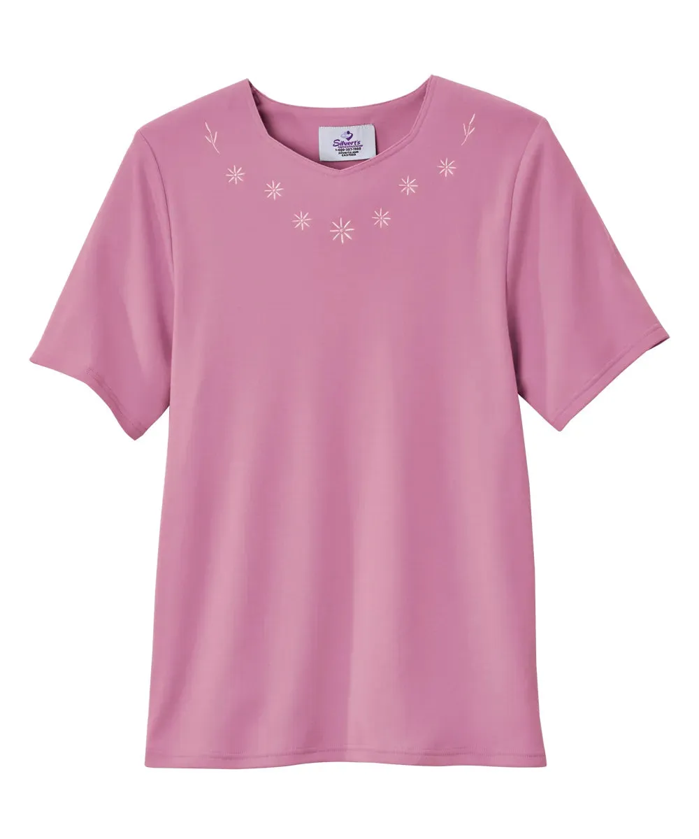 Women’s Open-Back Adaptive Diamond T-Shirt