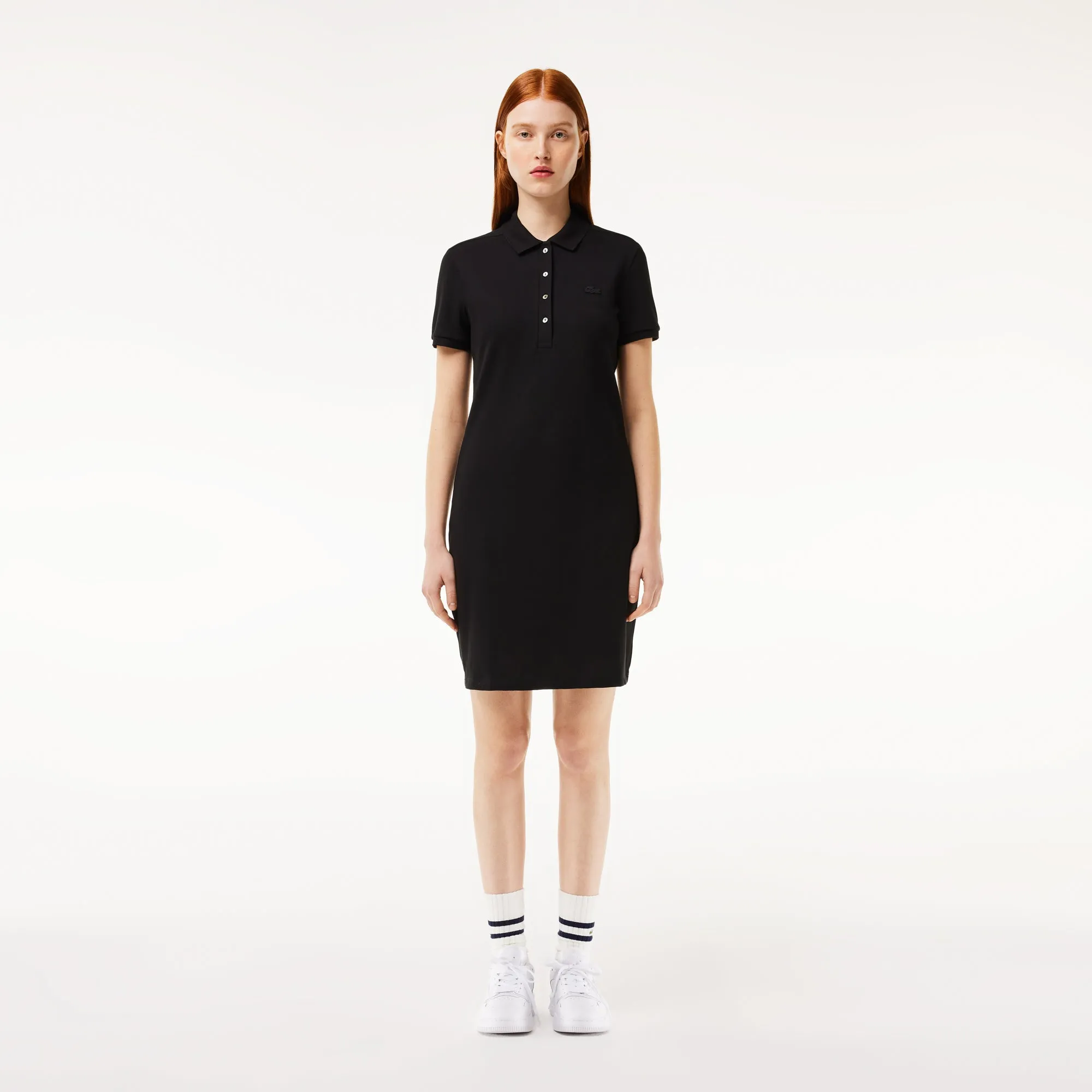 Women's Stretch Cotton Piqué Polo Dress